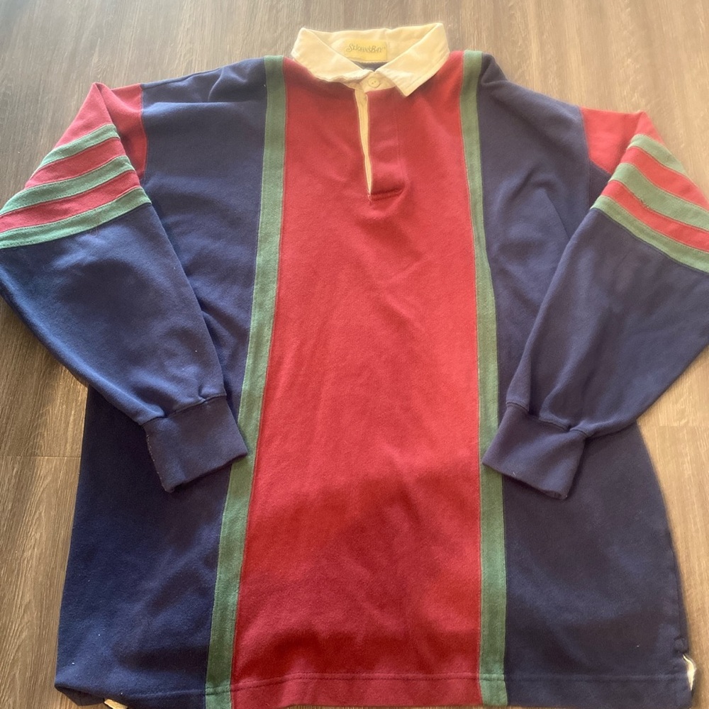 VINTAGE COLOR BLOCKING POLO